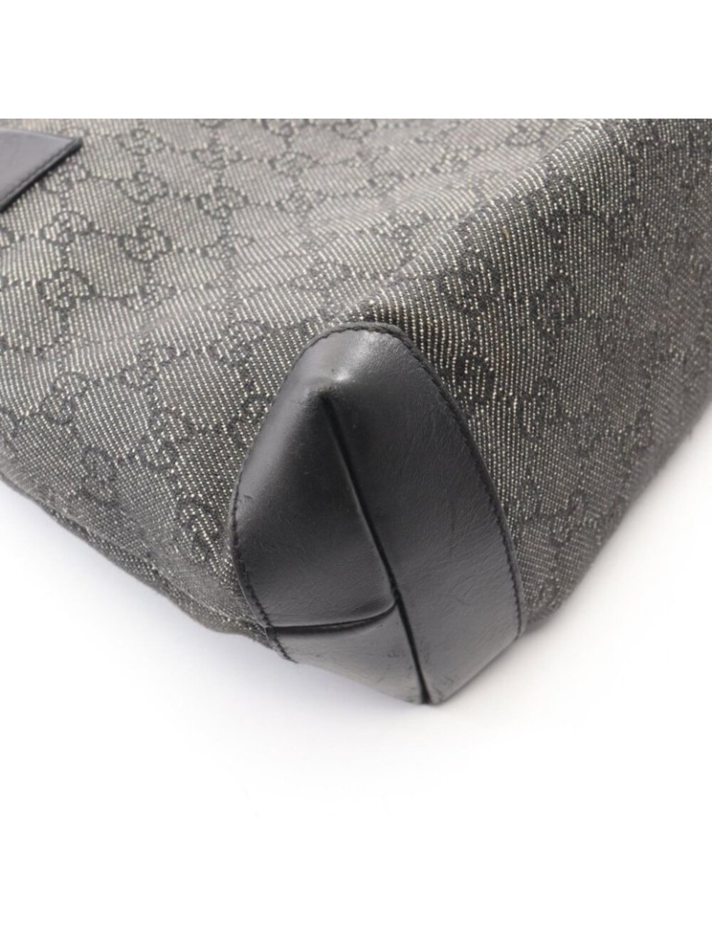 Gucci Shoulder Bag GG Canvas Gray Black - Picture 7 of 10